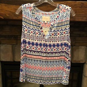 NWT Skies Are Blue Tank Top • Women’s Large